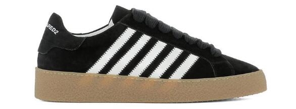 三道杠运动鞋是阿迪五道杠当然是说DSQUARED2了