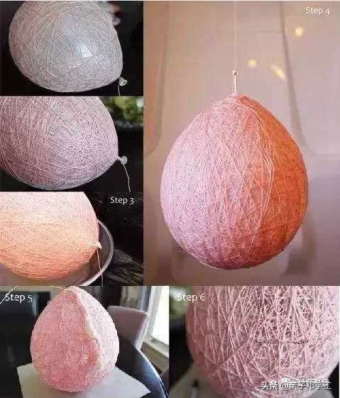 幼儿园气球手工贴画,创意手工气球印画