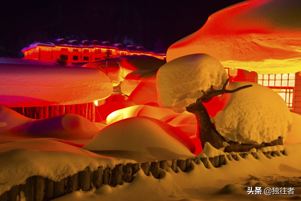 洁白的童话世界,洁白无瑕的白雪