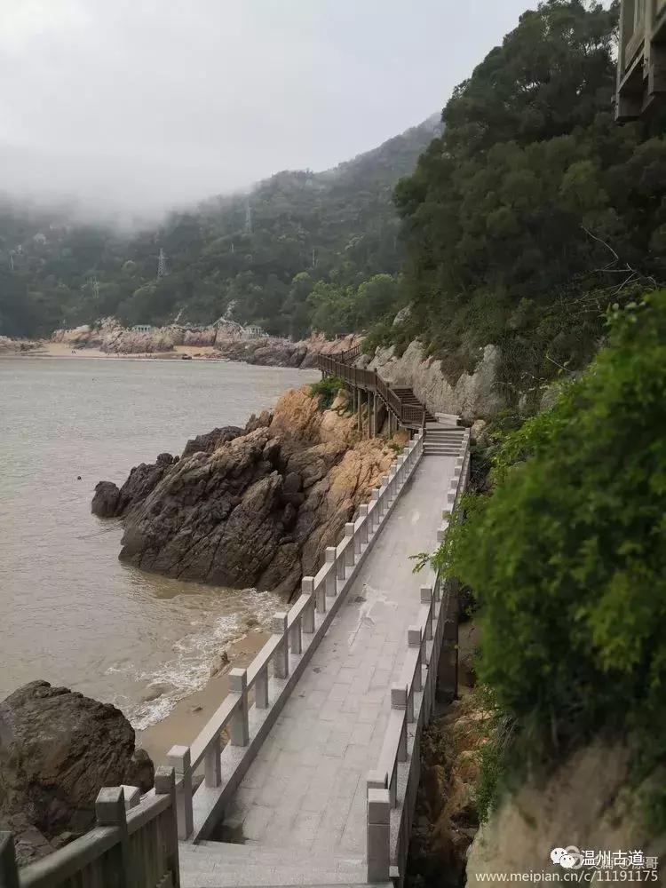 洞头岛海边风景,洞头大门岛海滨栈道