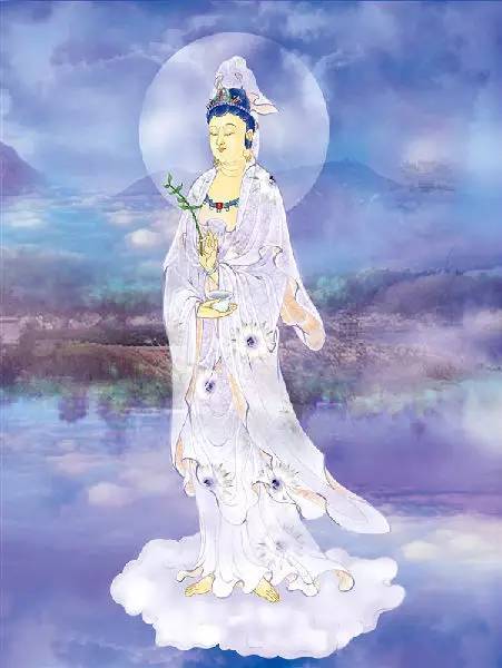 观世音菩萨千种法相,观世音菩萨三十三身相精美大图