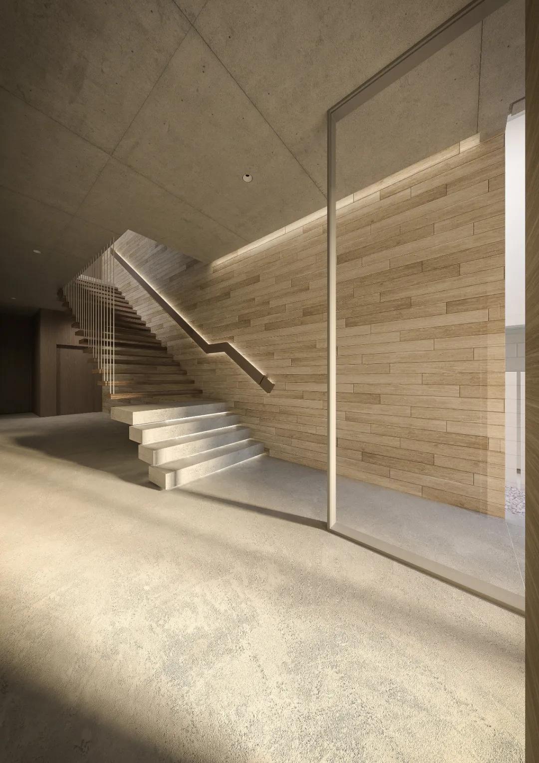 侘寂美学与极简主义别墅,极简极致轻奢的美学设计