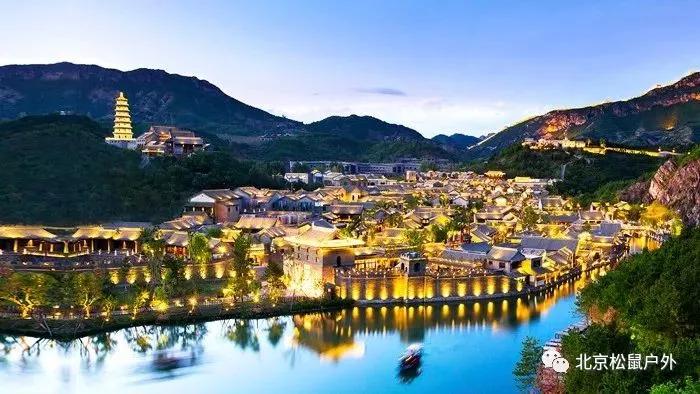 古北水镇北方风情小镇,古北水镇春季美景