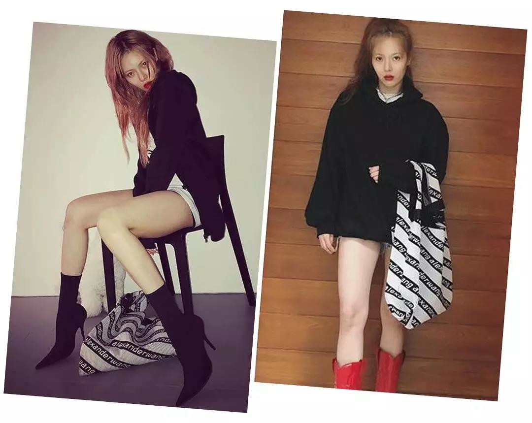 金泫雅同款粉色包,南韩小野马金泫雅troublemaker