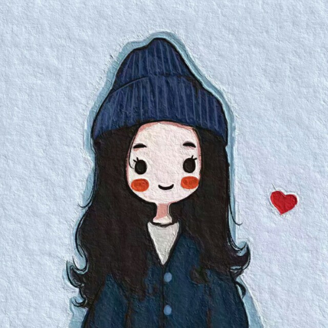 油画风头像可爱,油画风小头像