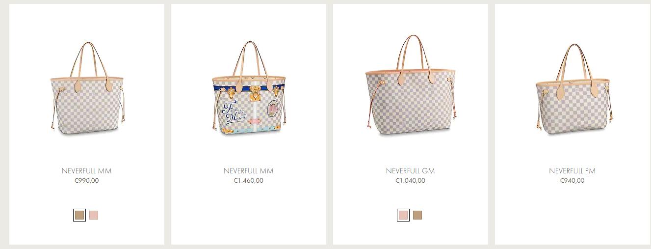 lv购物袋neverfull假的,代购商品发现是假货