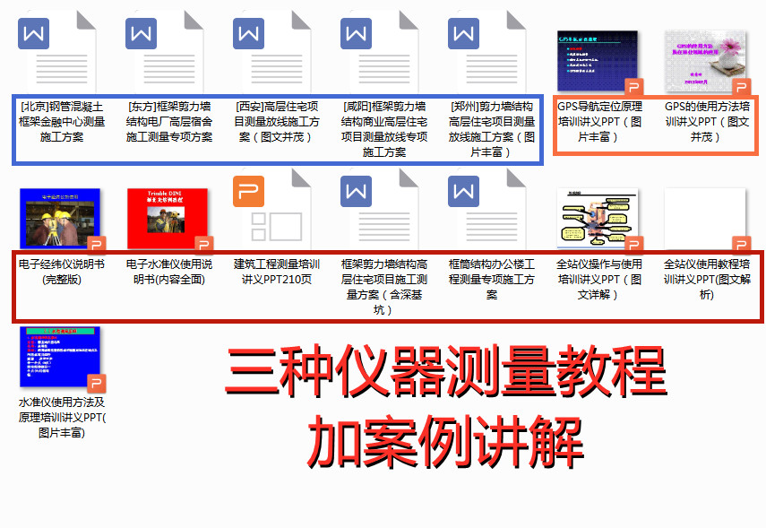 测量全套教程软件及学习方法,测量仪器教程在哪里学