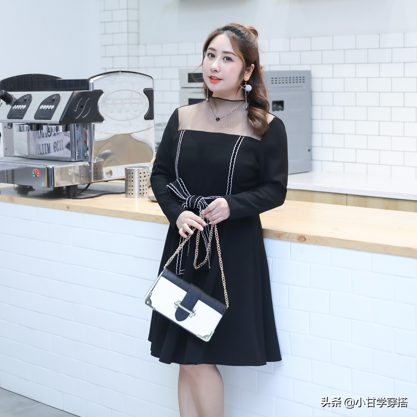 加大加肥香云纱高端连衣裙,加肥加大码宽松连衣裙