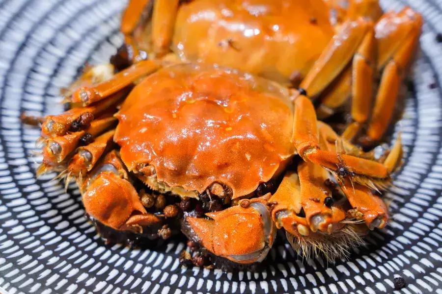 康得思自助餐厅蟹宴,金秋美味的大闸蟹盛宴
