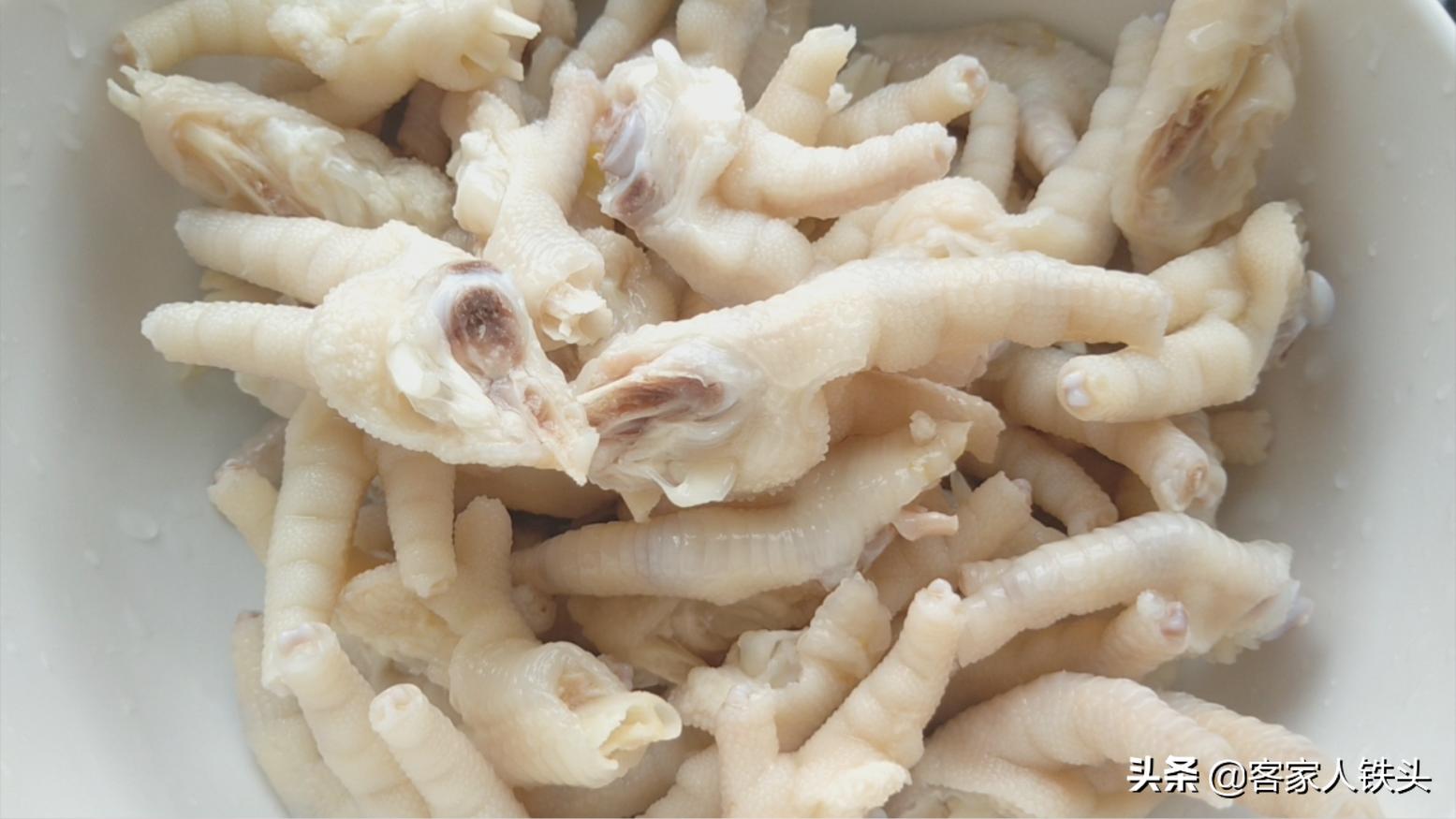 惠州客家鸡爪做法窍门,客家风味无骨蒜蓉鸡爪
