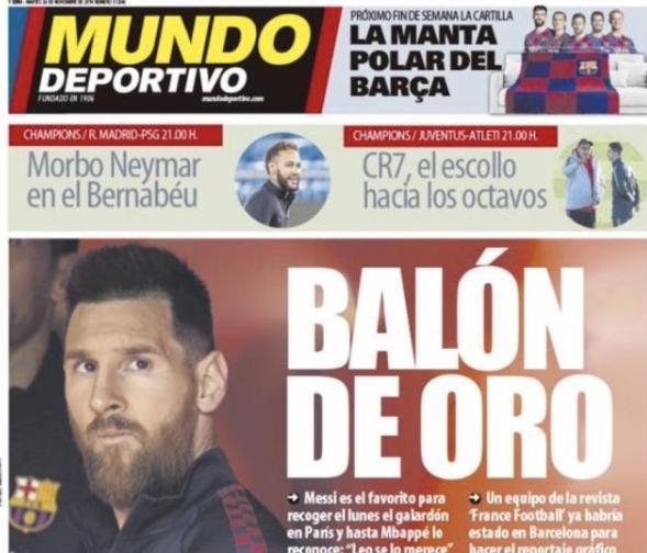 梅西金球奖稳了？多方证实已拍定妆照+确定出席典礼，C罗或拒出席