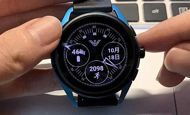 阿玛尼第五代智能手表,阿玛尼手表5a