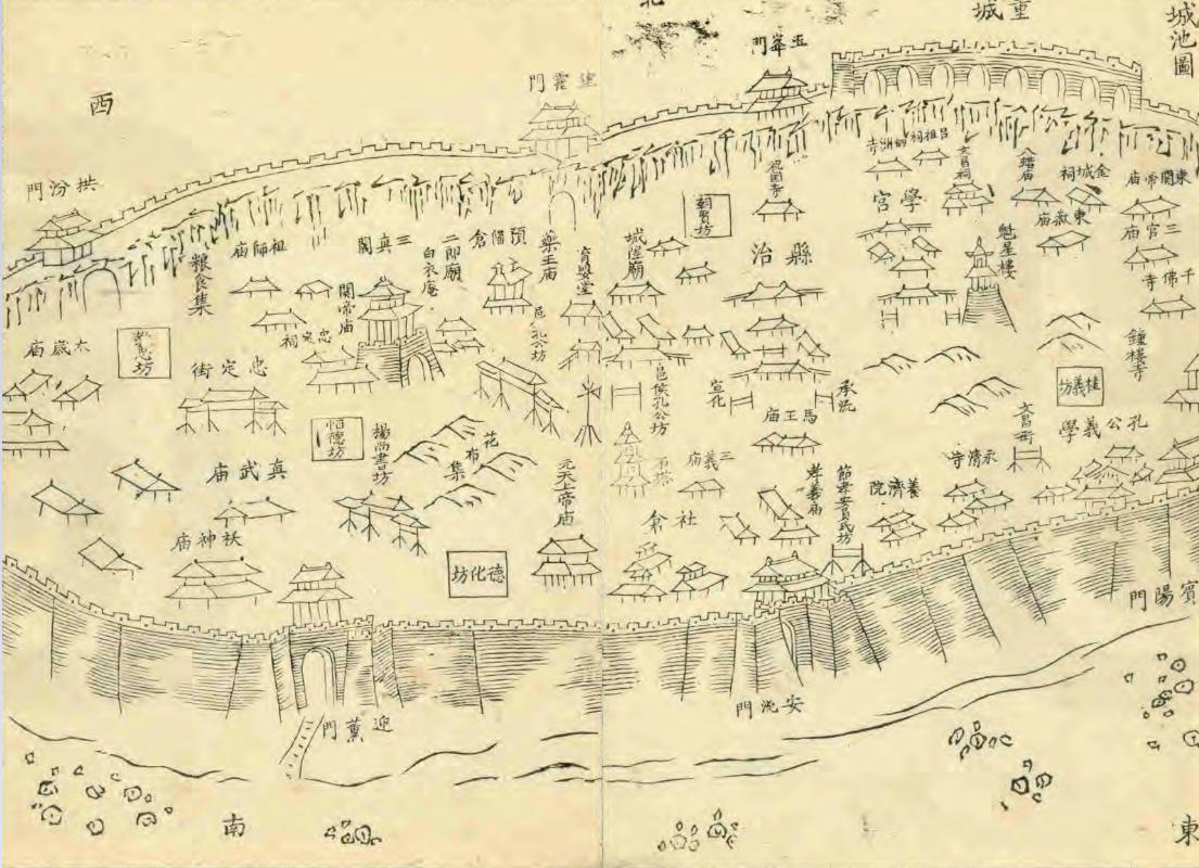 明朝洪洞大槐树移民示意图,洪武洪洞大槐树