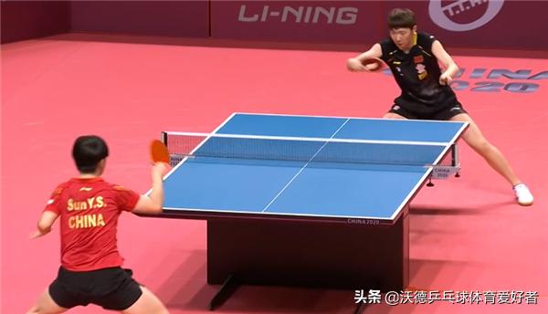 孙颖莎王曼昱有望拿两冠,孙颖莎胜王曼昱成功夺得冠军