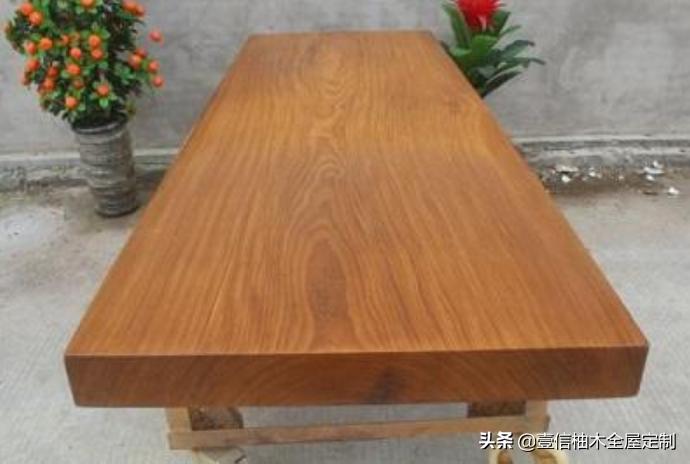 全屋定制常用木材（十二）——金丝柚木（黑木心莲）