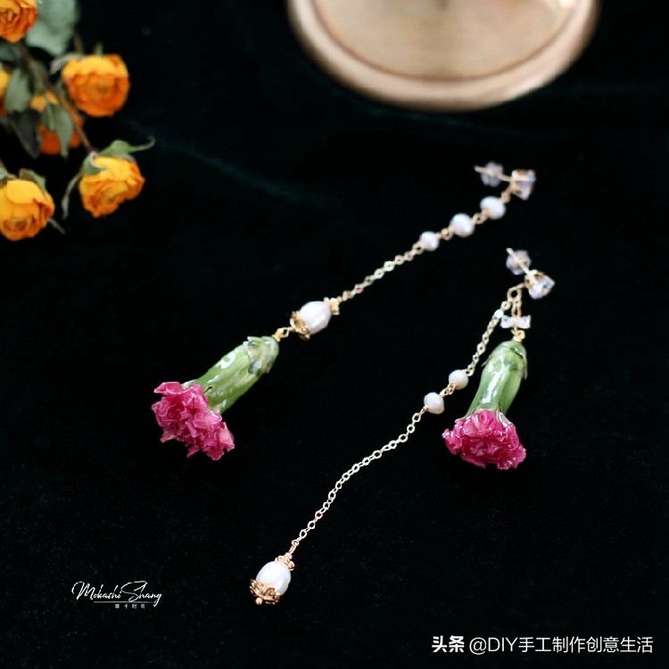 永生花99朵手工,永生花陶瓷饰品