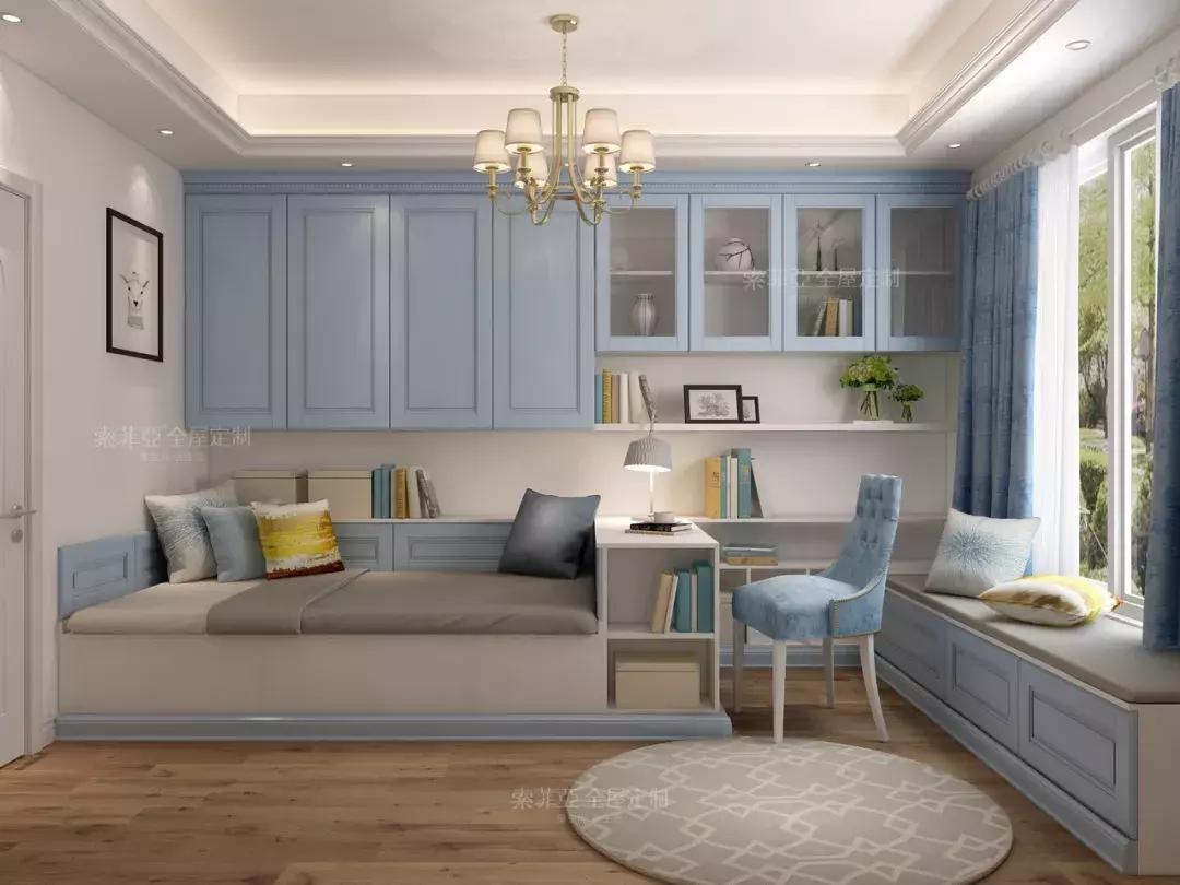 高级感满满的现代简欧风,有质感的装修风格主卧