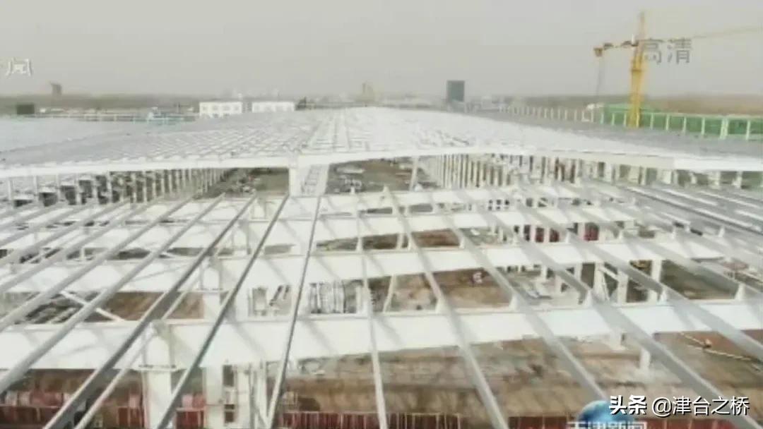 “村”里在建大项目——宝坻中关村科技城台资项目“联恒工业华北区域汽车零部件生产中心”竣工在即