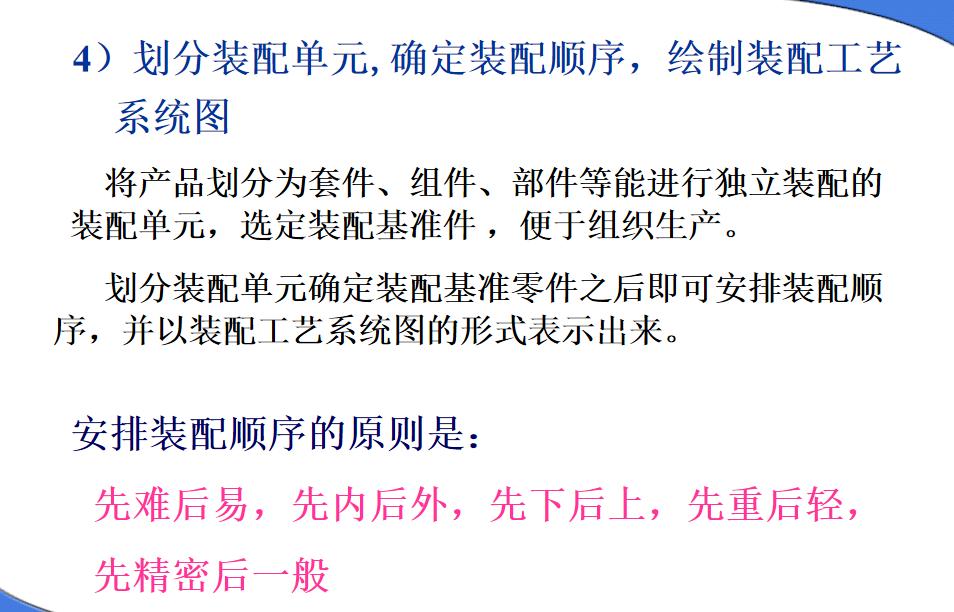 机械装配的知识点,机械装配的基础知识试题