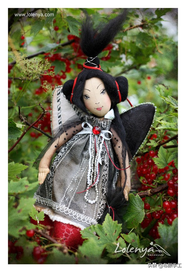 OlgaAbakumova的布艺娃娃,魔法花园里小花仙