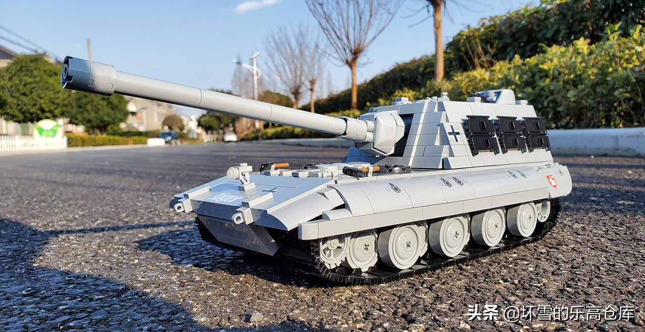 cobi积木虎式坦克拼装视频,cobi积木雪地豹式坦克