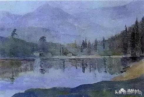 干货油画的入门技法,白羽平油画风景技法