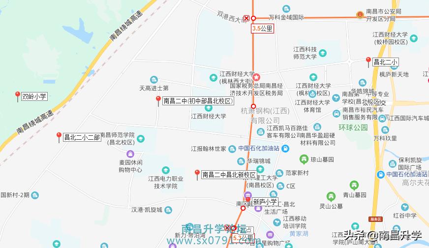南昌二中经开校区划片区,经开区南昌二中昌北校区图片