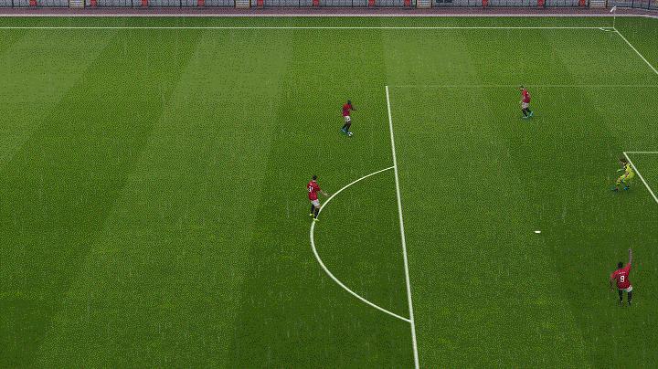 实况足球2020精准射门,实况足球运动战落叶球射门教学