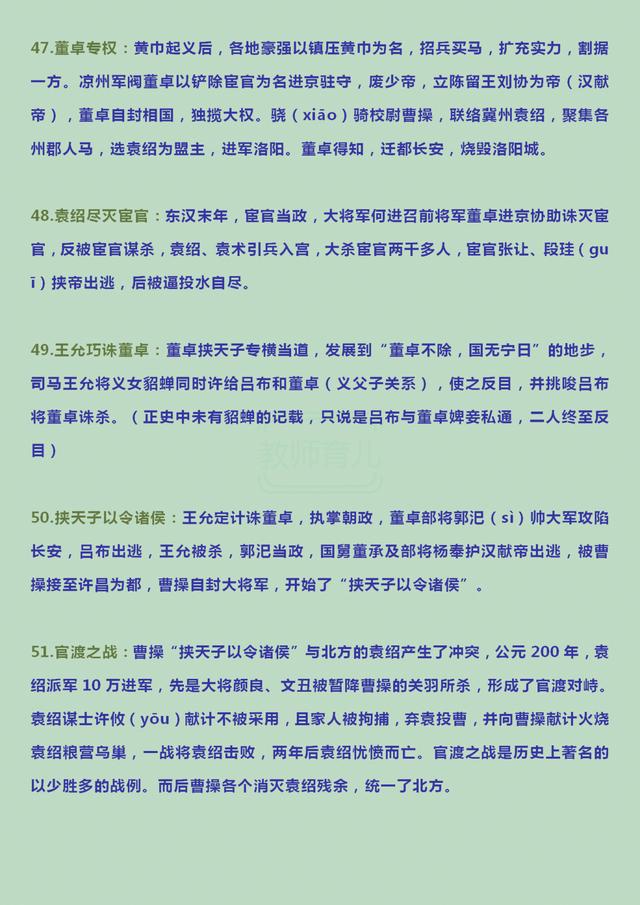 100个历史老师经典故事,历史老师100条历史典故