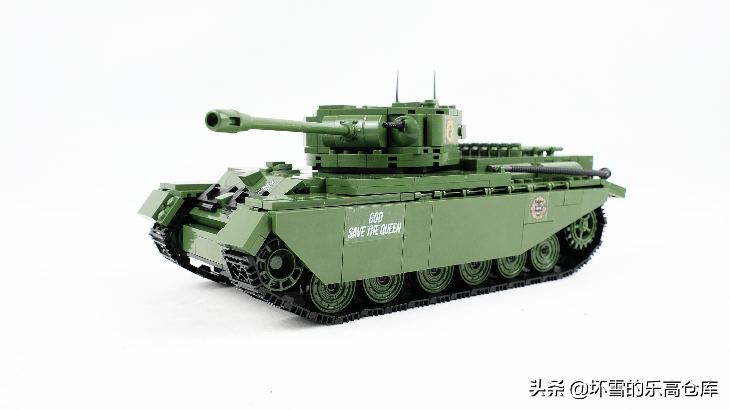 车可以吃胖，红茶不能洒：cobi积木百夫长mk1图文测评