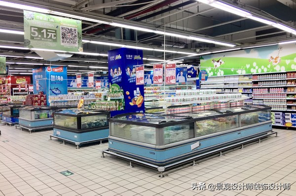 商场店铺设计案例图纸,超市设计图解大全