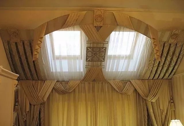 别墅窗帘最新款,100款窗帘效果图