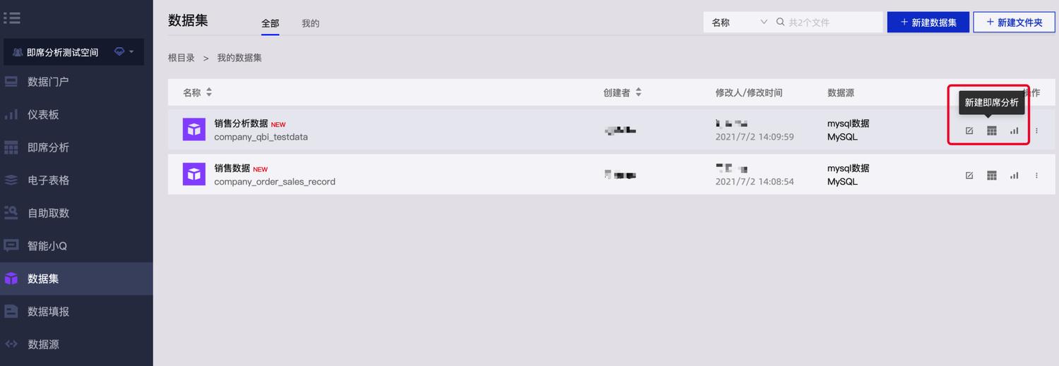 运营也用的起来的数据分析工具：QuickBI即席分析详解