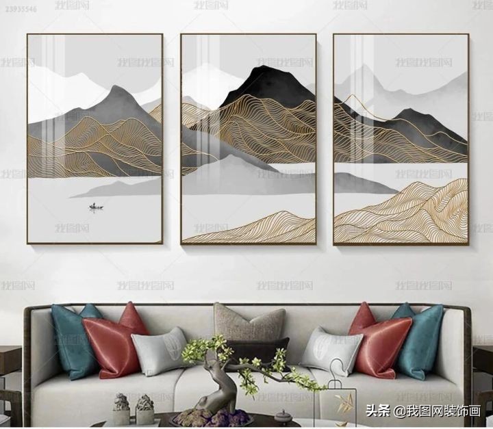 客厅装饰画有哪些选购禁忌,简约风格客厅装饰画