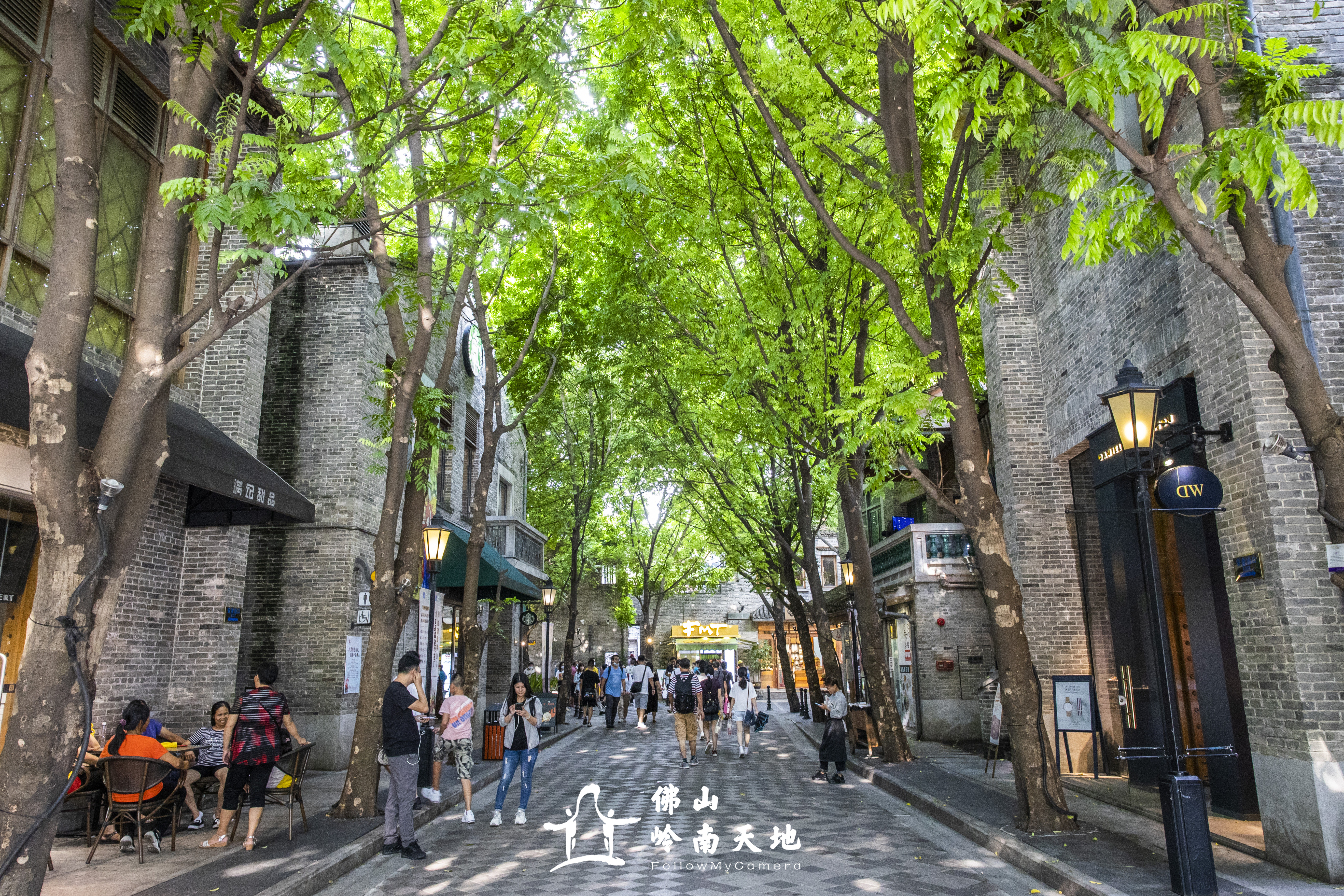 佛山岭南天地小资情调,佛山最潮的地方是岭南天地