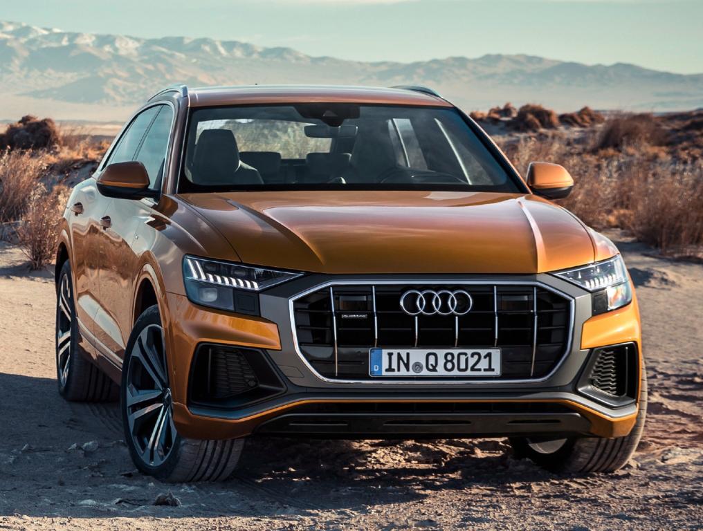 奥迪家族旗舰轿跑suvq8全新亮相,奥迪a5轿跑