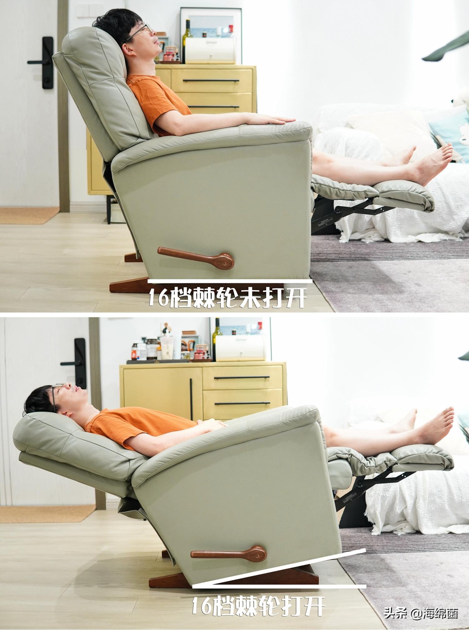 休闲阳台升级,好坐感才是王道:LAZBOY乐至宝功能沙发躺平体验