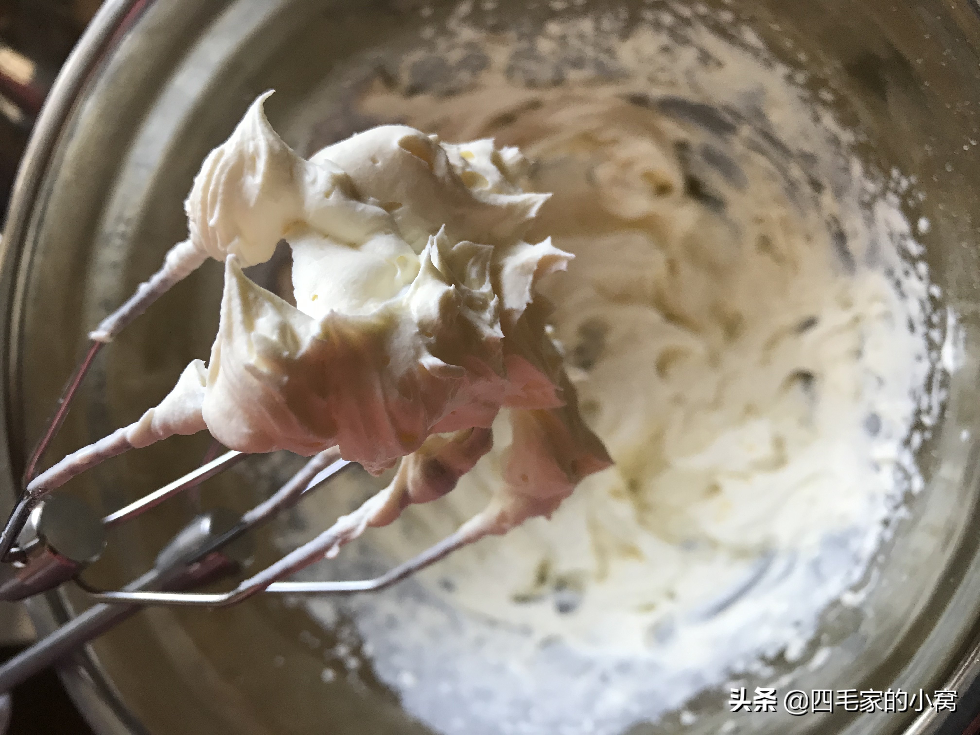 初学者奶油打发蛋糕做法教程,易打发的奶油蛋糕