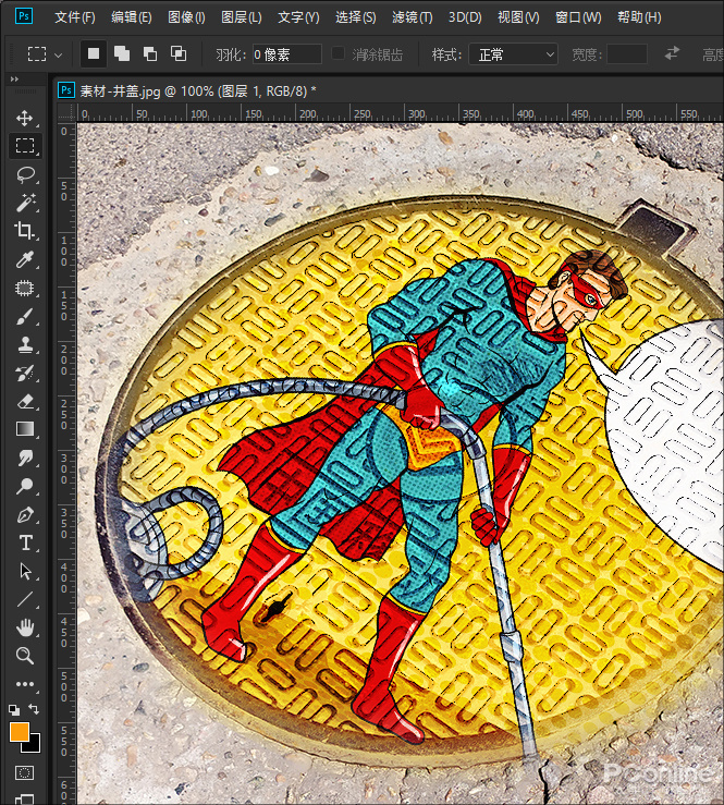 ps加深图片技巧大全,ps如何做出由远及近变大的感觉