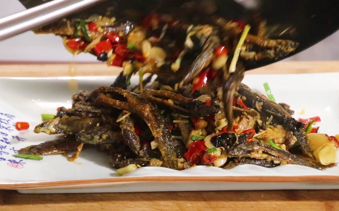 泥鳅最好吃的做法王刚四川,干煸泥鳅的家常做法川菜香辣