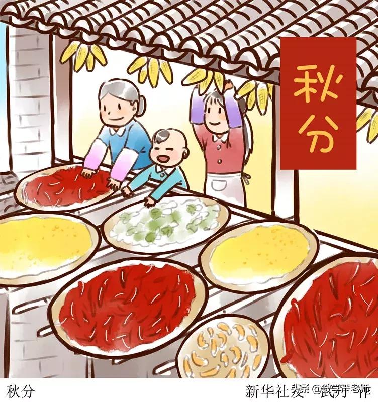 中国农民丰收节秋分节气同一天,农历秋分日为中国农民丰收节