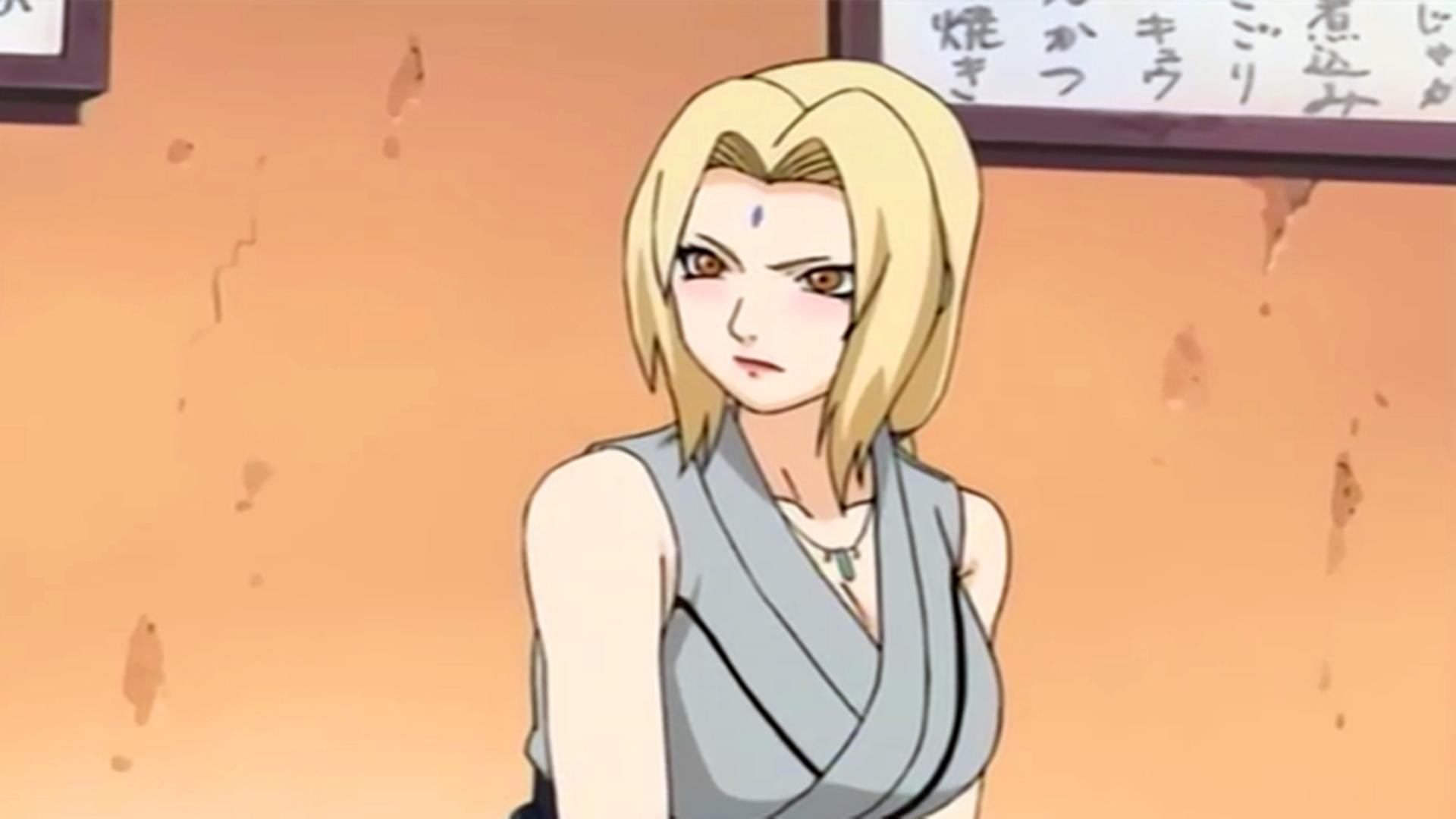 纲手老去,火影忍者纲手变衰老