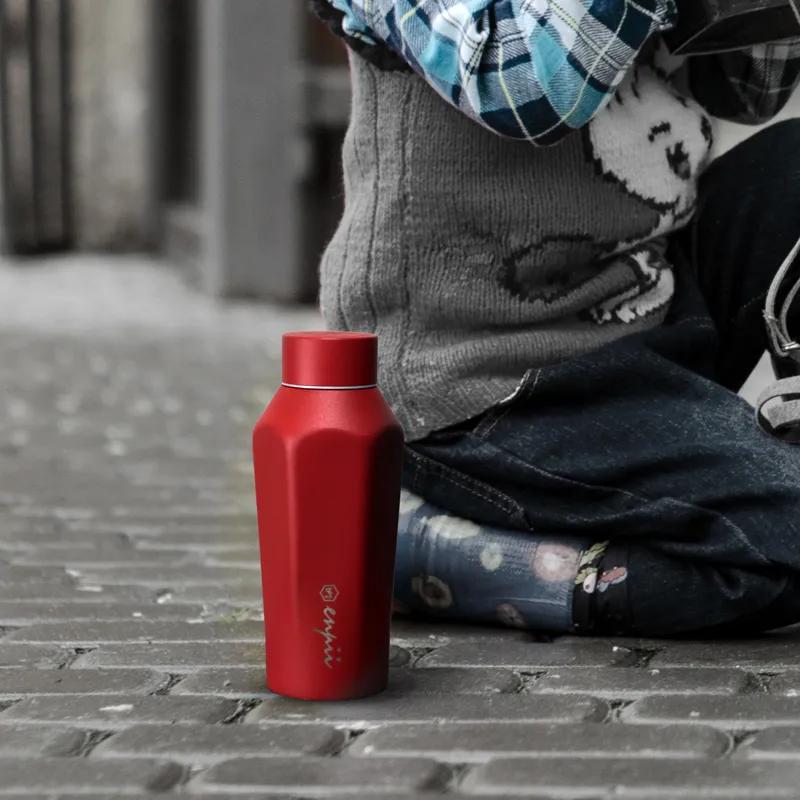 带棱角的保温杯,保温杯又大又好看