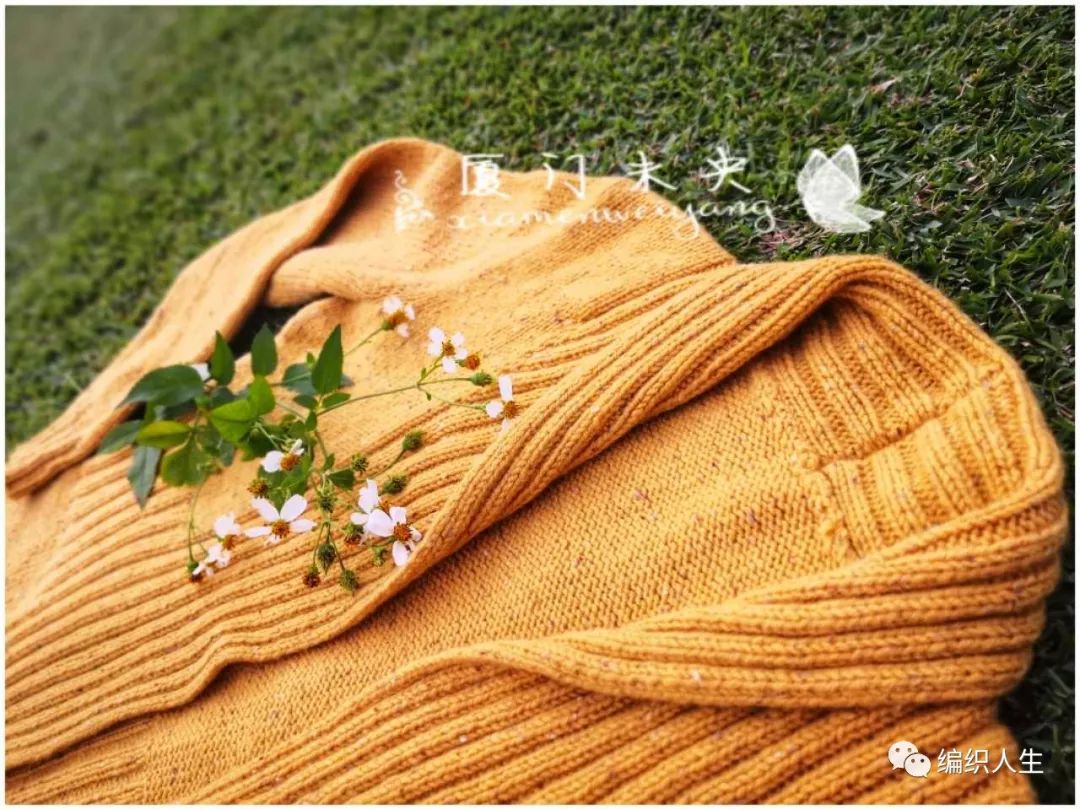 云绒毛线钩针外套教程,云叶开衫毛衣视频教程