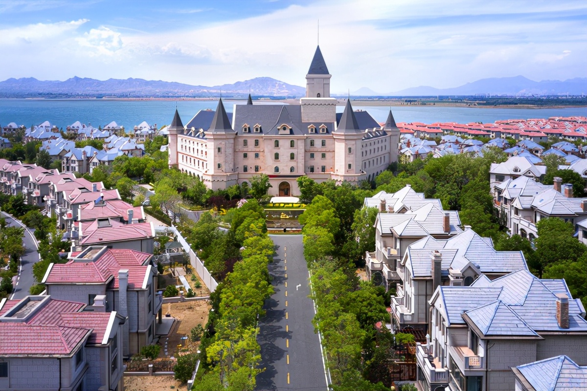 怀来官厅水库拉斐水岸,官厅拉斐水岸