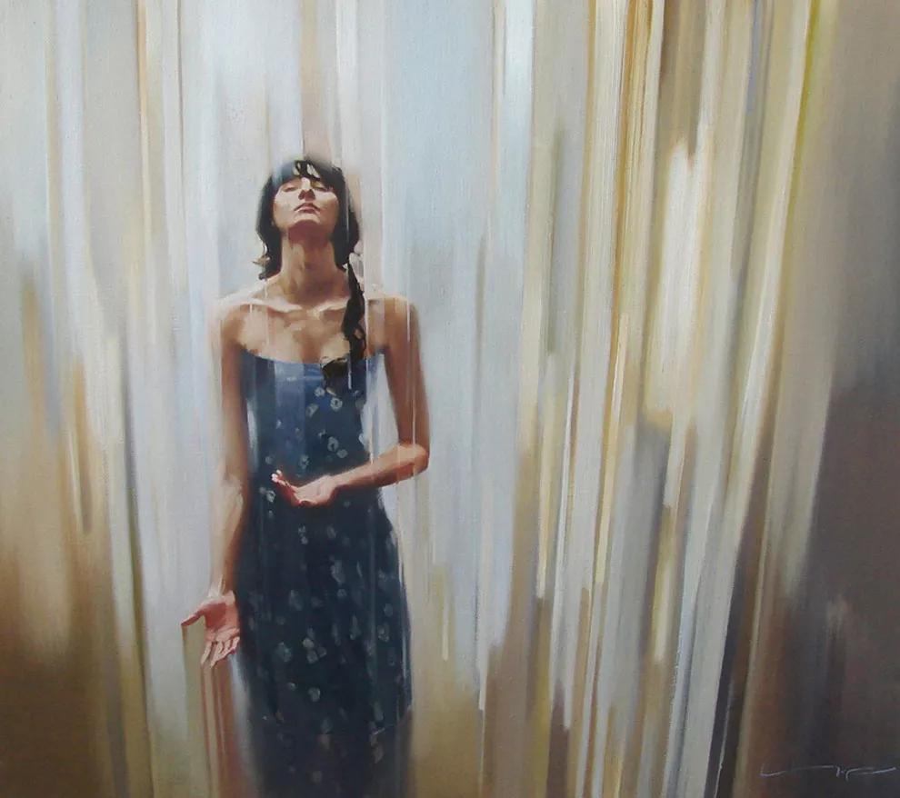 俄罗斯画家维克多风景油画,俄罗斯画家希施金的森林油画