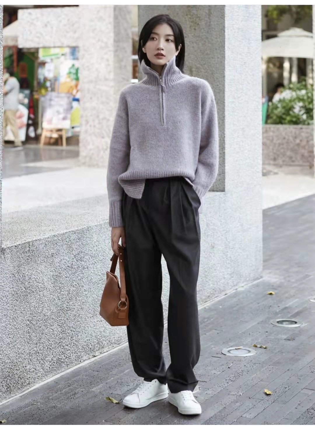 男生冬天灰色裤子配什么,男士冬天灰色上衣搭配什么裤子