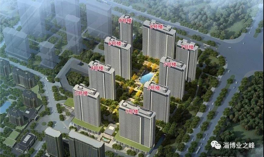 淄博绿城紫薇园一梯几户,淄博绿城紫薇园145平装修方案