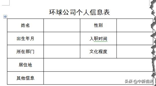 如何批量生成人员信息excel,excel个人总表制作成个人信息表
