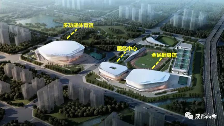 航拍大运会体育馆,大运会乒乓球场馆